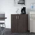 General-purpose floor-standing storage cabinet with doors