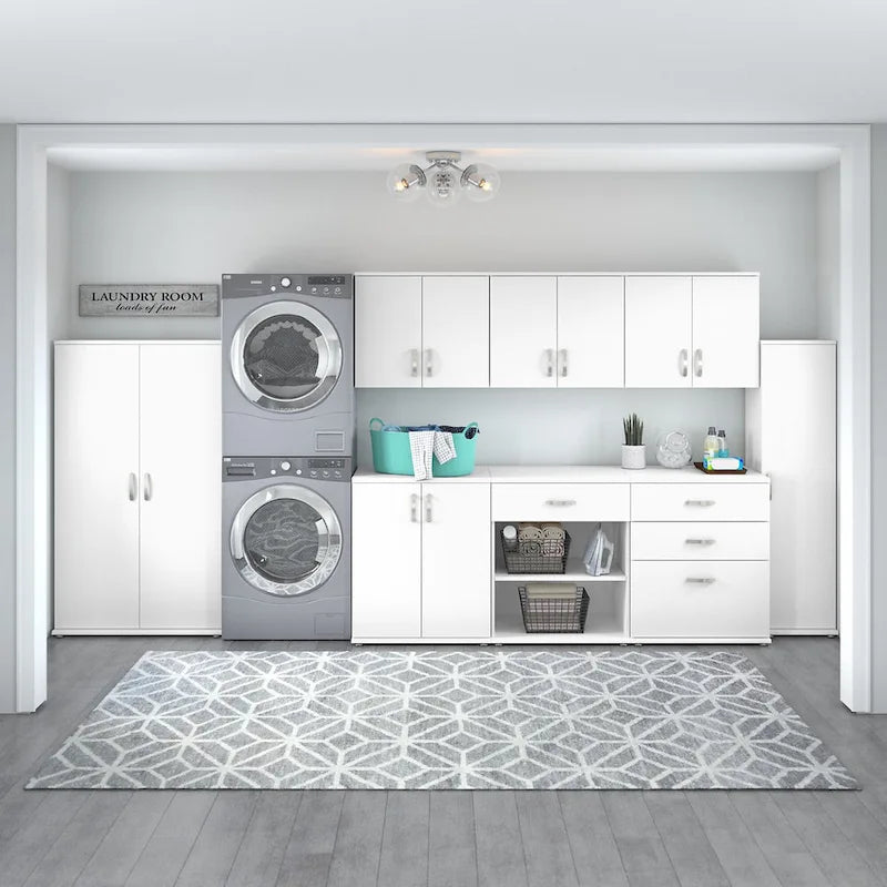 General-purpose floor-standing storage cabinet with doors