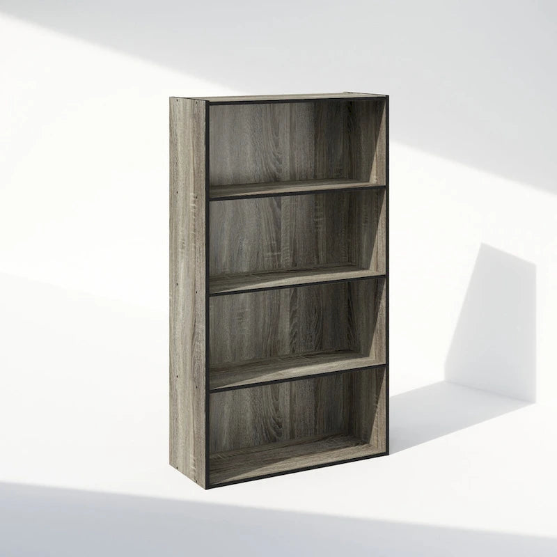 Minimalist Open Shelving Unit/Bookshelf (4-Tier)