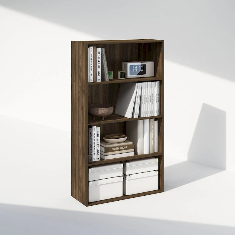 Minimalist Open Shelving Unit/Bookshelf (4-Tier)