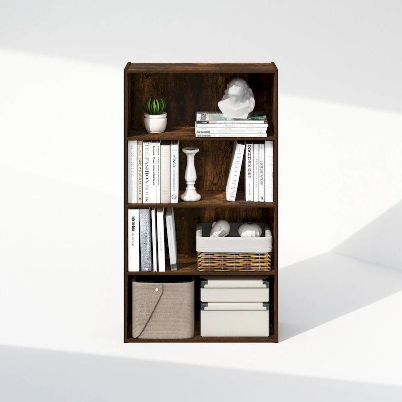 Minimalist Open Shelving Unit/Bookshelf (4-Tier)