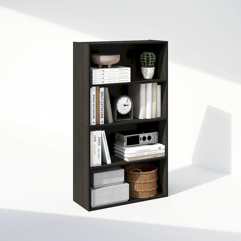 Minimalist Open Shelving Unit/Bookshelf (4-Tier)
