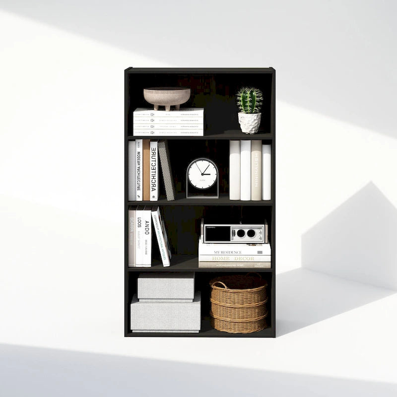 Minimalist Open Shelving Unit/Bookshelf (4-Tier)