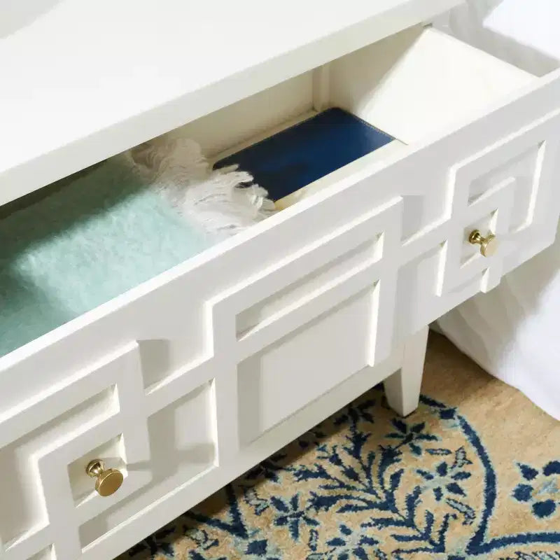 Two-drawer nightstand