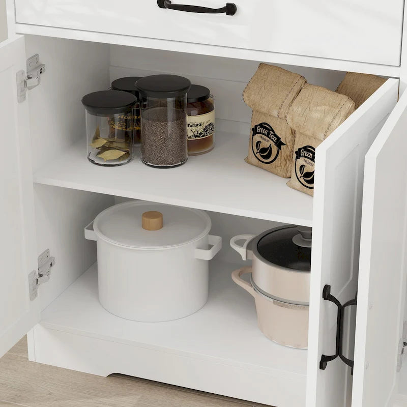 Grande credenza contenitore in stile rustico da 55.91