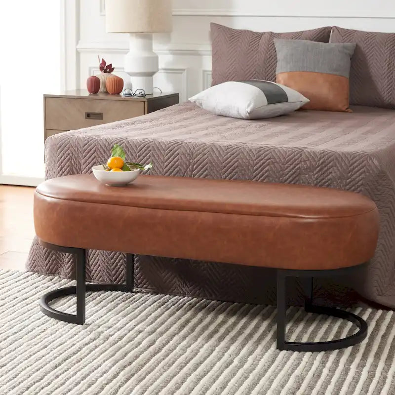 Oval Bench - Width 50 x Depth 20 x Height 19