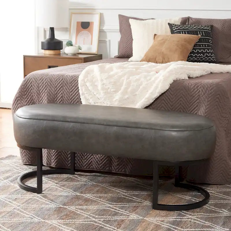 Oval Bench - Width 50 x Depth 20 x Height 19