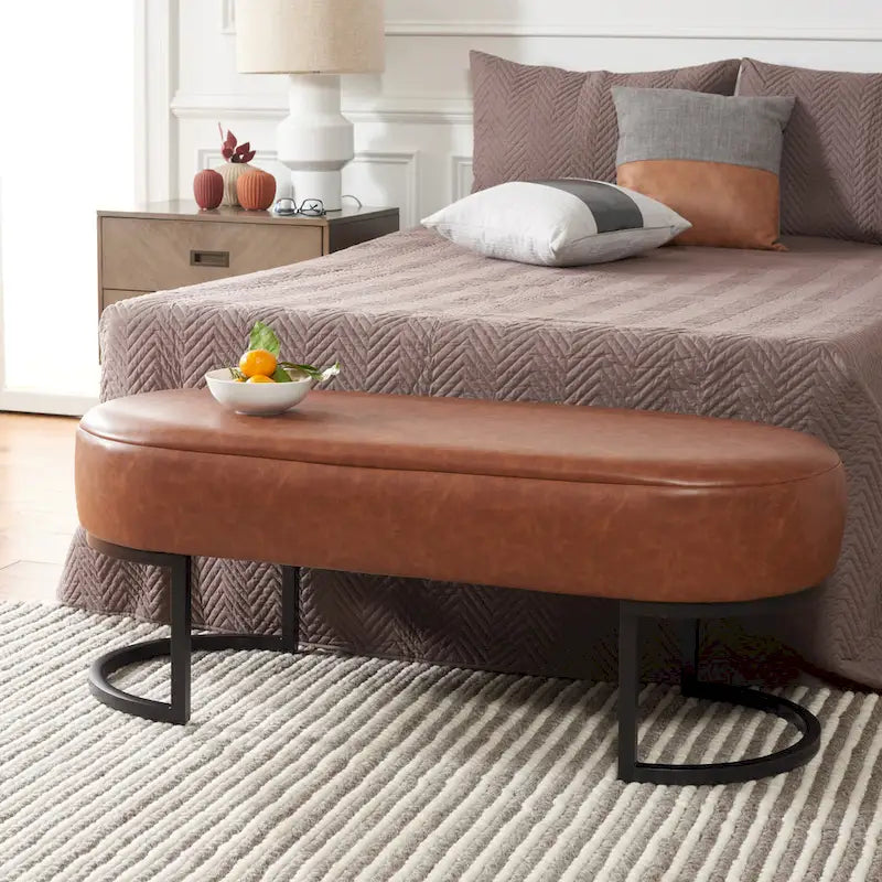 Oval Bench - Width 50 x Depth 20 x Height 19