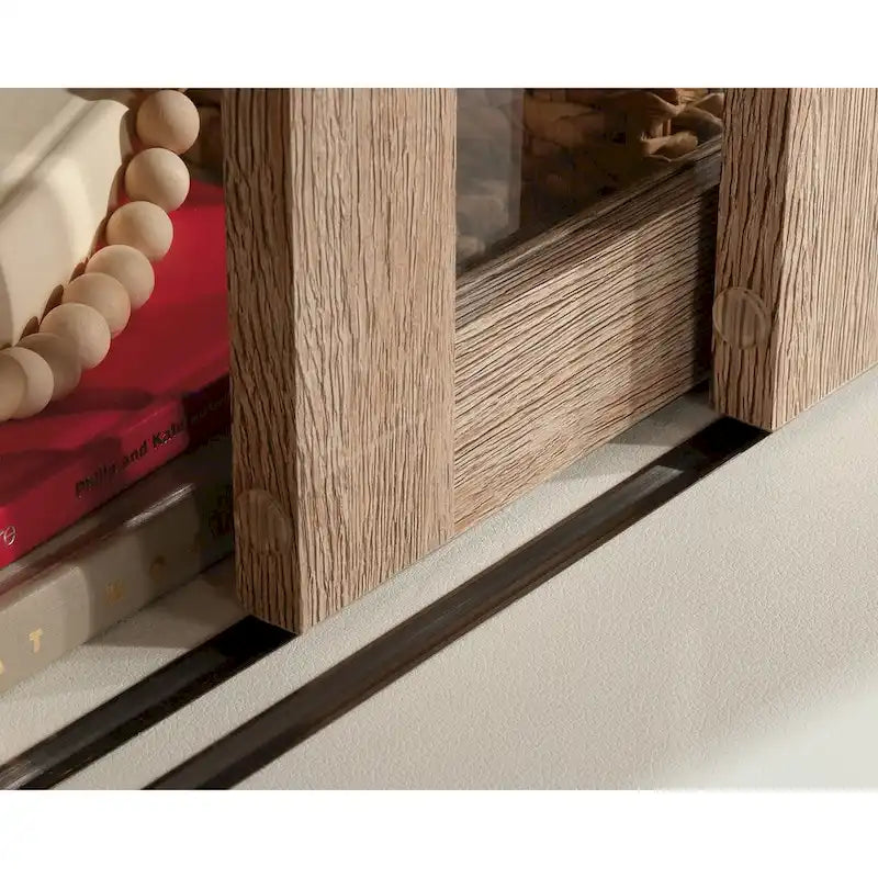 Libreria in legno naturale