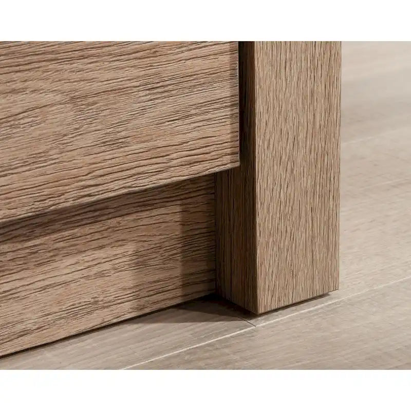Libreria in legno naturale